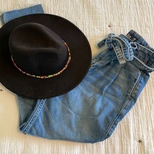 Hollister high rise mom jeans